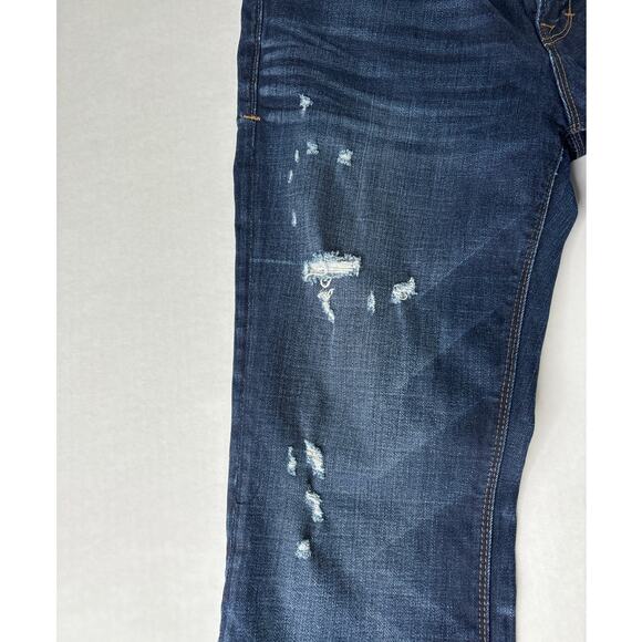 Cult of Individuality Boot Cut Jeans Womens Size 30 Dark Wash - Picture 3 of 10